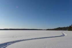 Winterabenteuer, Nordeuropa, Finnland, Finnisch Lappland: Winterlandschaft